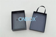 Rigid Cardboard Presentation Gift Boxes , Handbag Gift Box Satin Strip